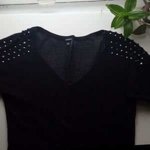 Torrid mesh studded top